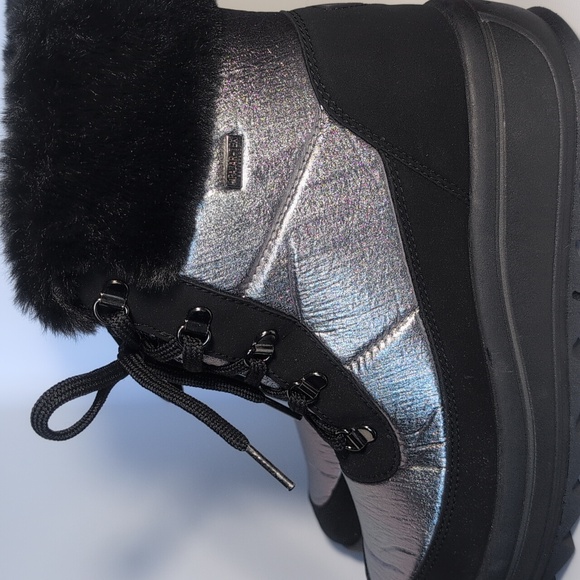 Pajar metallic pewter women's size 10 winter boots - Picture 3 of 6